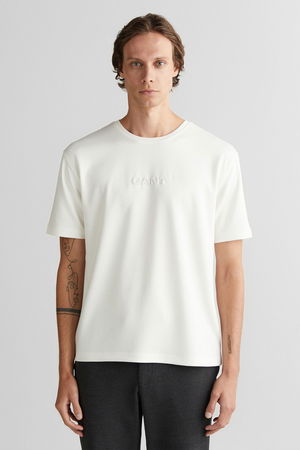 Gant Erkek T-shirt EKRU