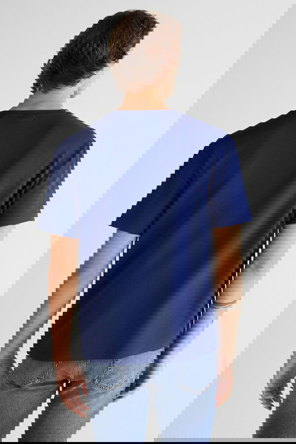 Gant Erkek T-shirt LACIVERT