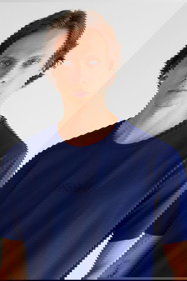 Gant Erkek T-shirt LACIVERT