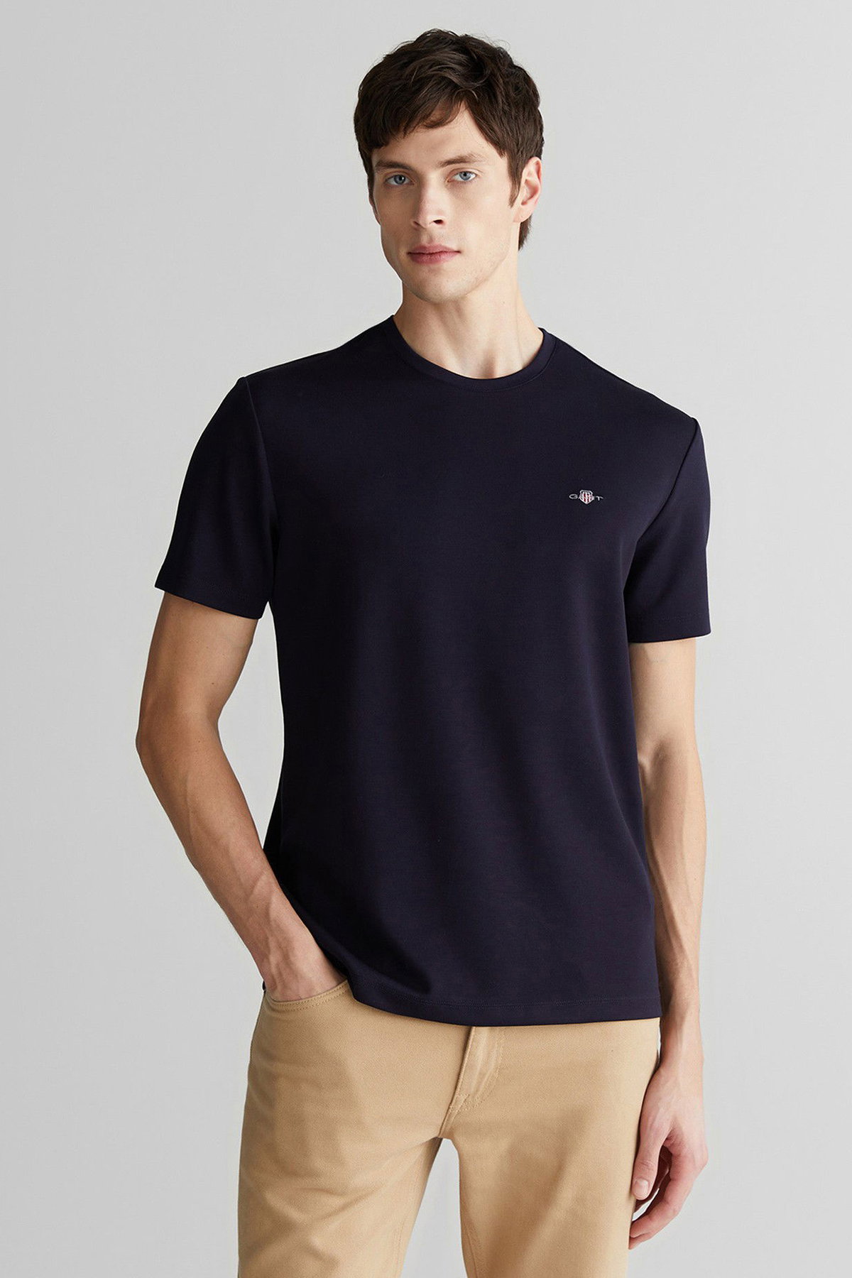 Gant Erkek T-shirt LACIVERT