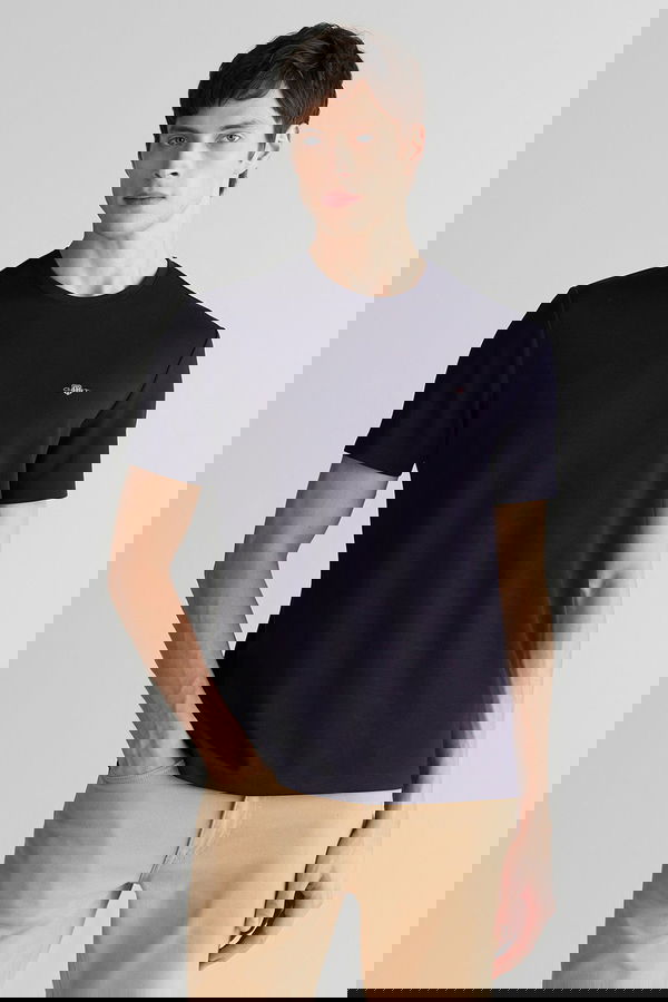 Gant Erkek T-shirt LACIVERT