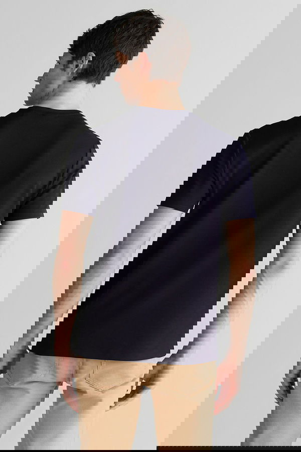 Gant Erkek T-shirt LACIVERT