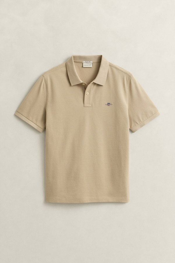 Gant Polo Yaka Erkek T-shirt BEJ
