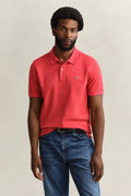 Gant Polo Yaka Erkek T-shirt KIRMIZI