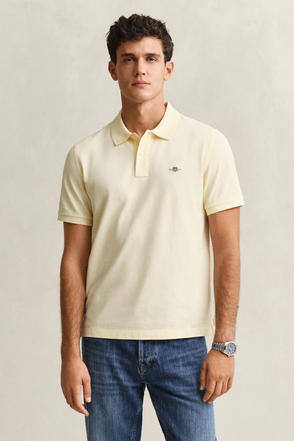 Gant Polo Yaka Erkek T-shirt SARI