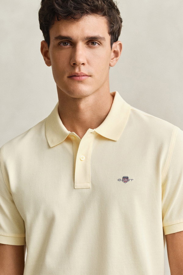 Gant Polo Yaka Erkek T-shirt SARI