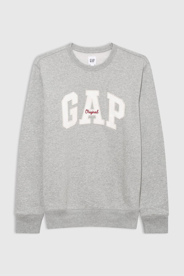 Gap Erkek Bisiklet Yaka Sweatshirt GRI