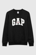 Gap Erkek Bisiklet Yaka Sweatshirt SIYAH