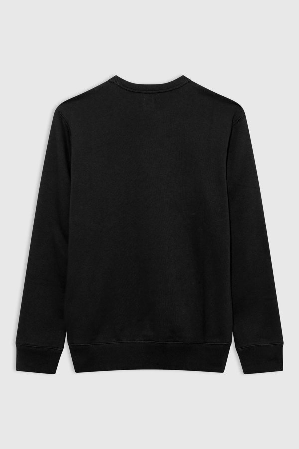 Gap Erkek Bisiklet Yaka Sweatshirt SIYAH