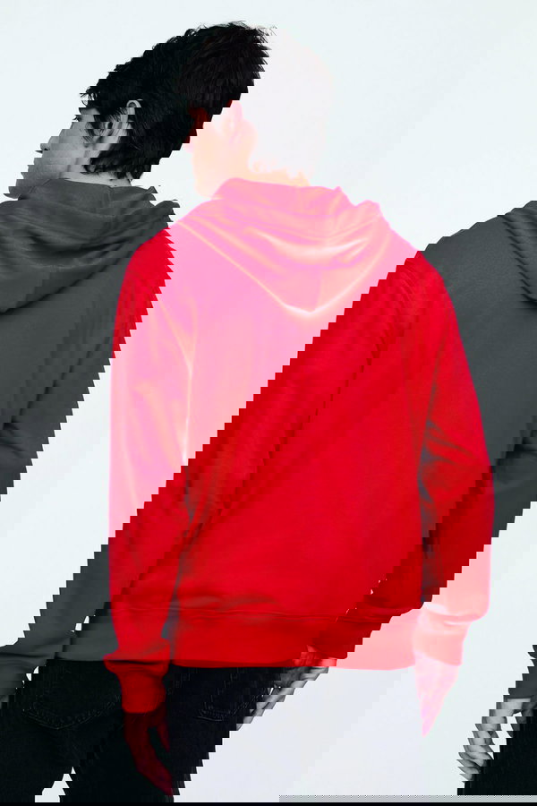 Gap Erkek Fermuarlı Sweatshirt Kırmızı