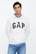 Gap Erkek Kapüşonlu Sweatshirt Beyaz
