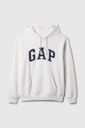 Gap Erkek Kapüşonlu Sweatshirt Beyaz