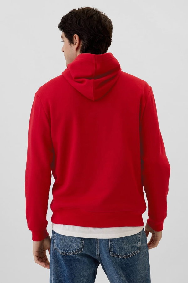 Gap Erkek Kapüşonlu Sweatshirt BORDO