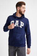 Gap Erkek Kapüşonlu Sweatshirt LACIVERT