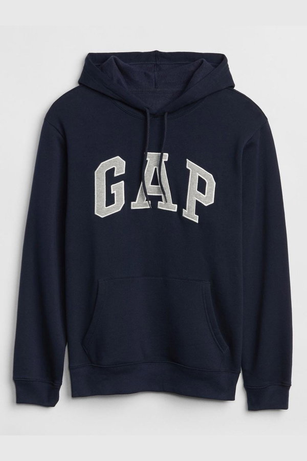 Gap Erkek Kapüşonlu Sweatshirt LACIVERT