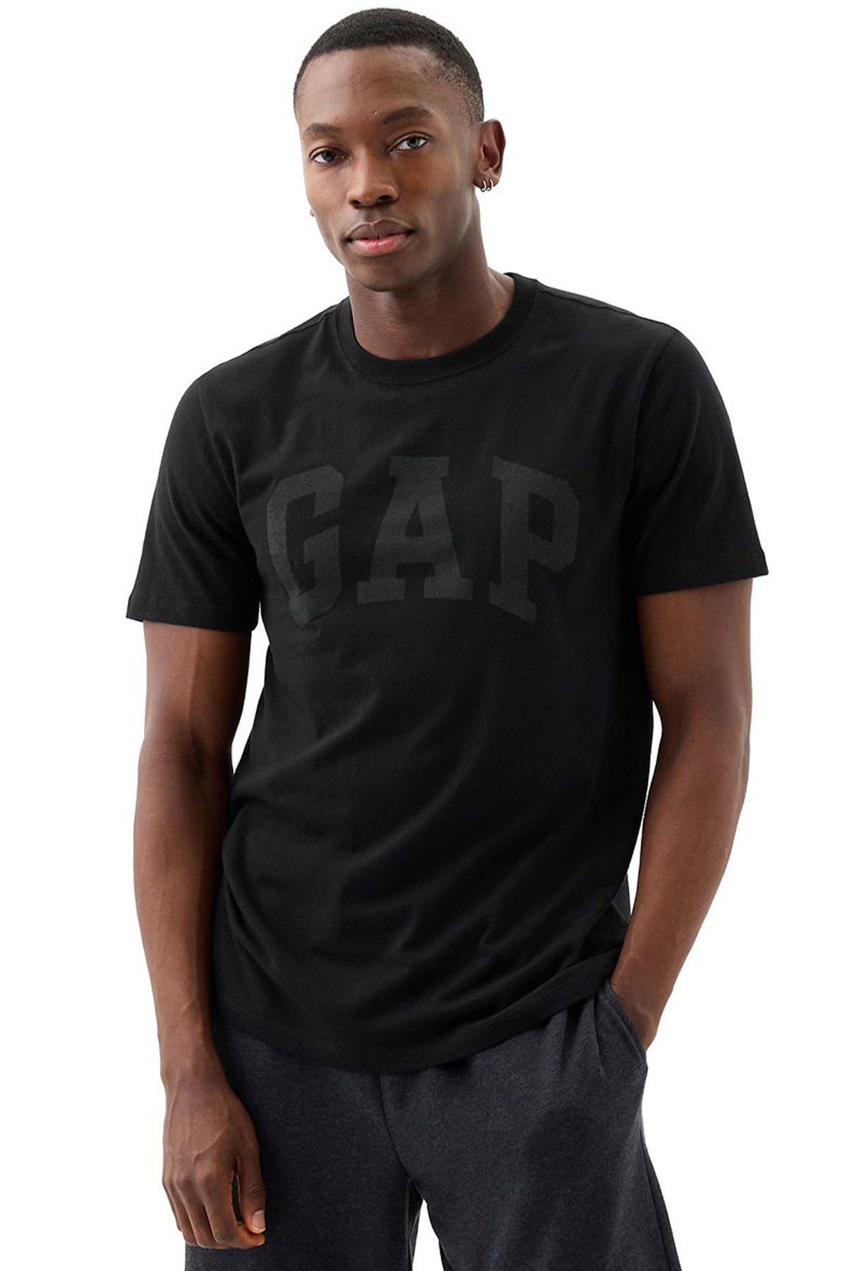 Gap Erkek T-shirt SIYAH