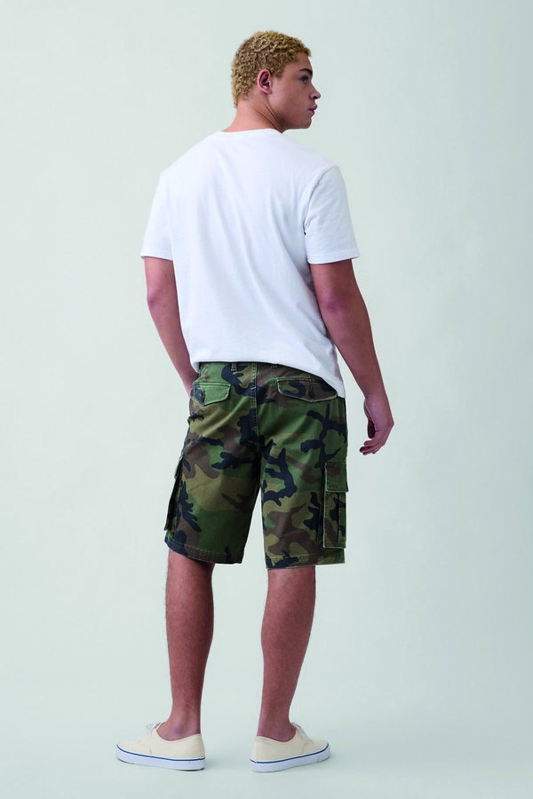 Gap Essential Kargo Şort HAKI