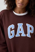 Gap Kadın Bisiklet Yaka Sweatshirt KAHVERENGI