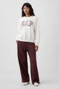 Gap Kadın Bisiklet Yaka Sweatshirt KREM