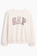 Gap Kadın Bisiklet Yaka Sweatshirt KREM