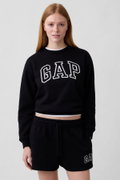 Gap Kadın Bisiklet Yaka Sweatshirt SIYAH