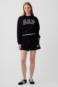 Gap Kadın Bisiklet Yaka Sweatshirt SIYAH