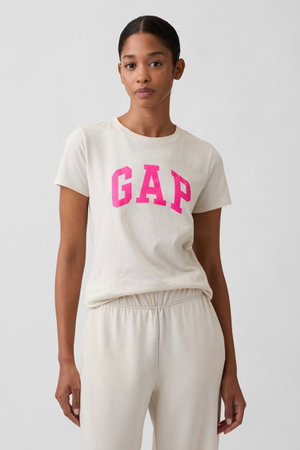 Gap Kadın T-shirt BEJ
