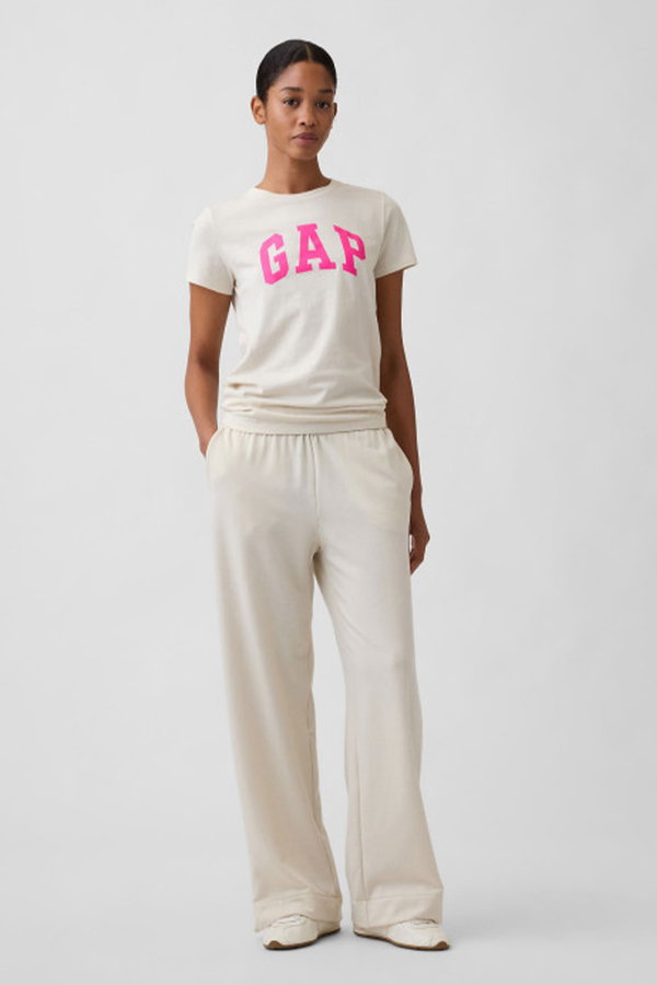 Gap Kadın T-shirt BEJ