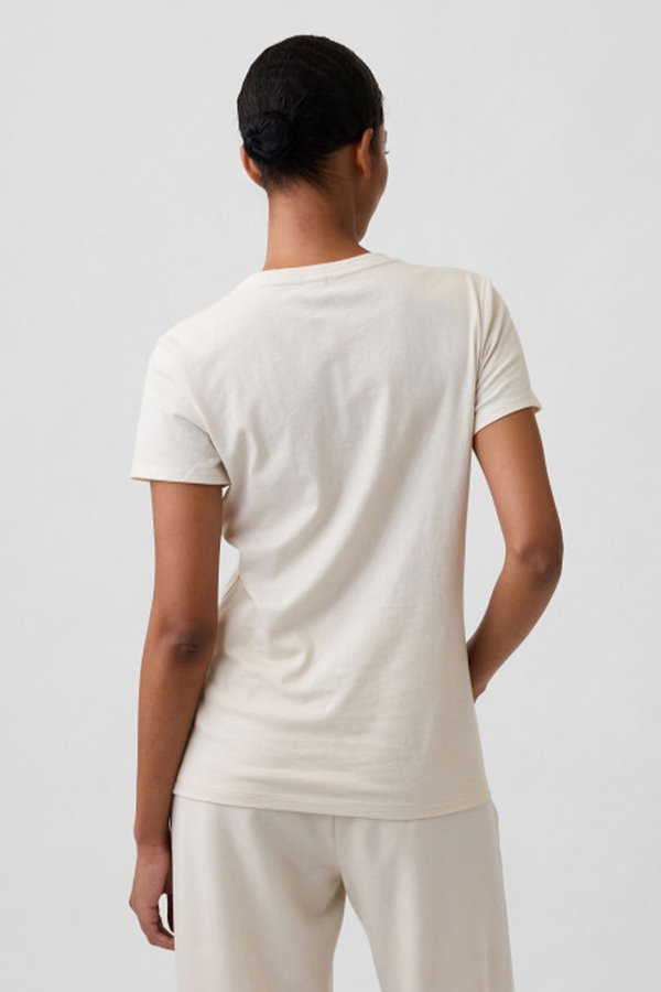 Gap Kadın T-shirt BEJ