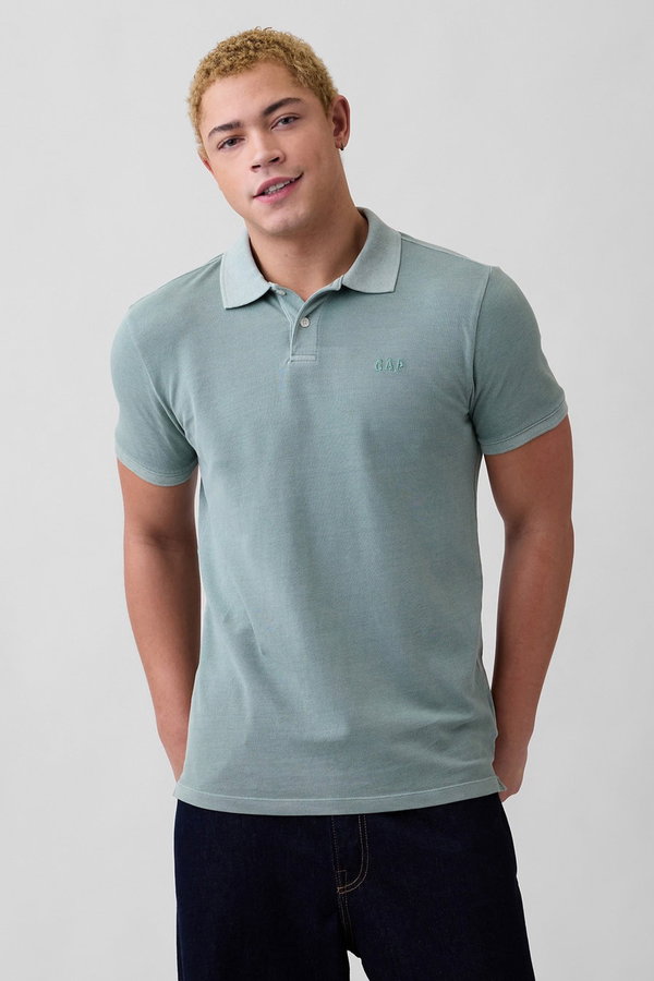 Gap Polo Yaka Erkek T-shirt MINT