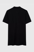 Gap Polo Yaka Erkek T-shirt SIYAH