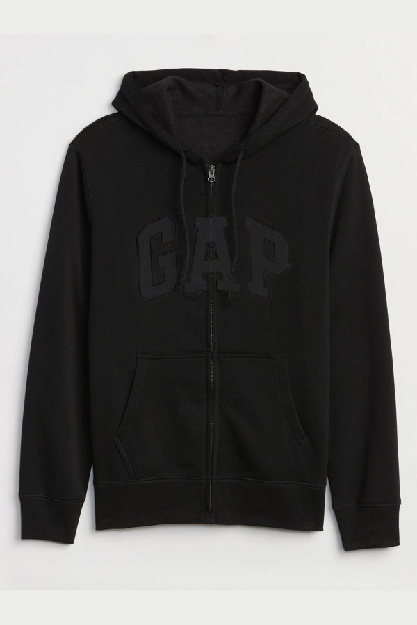 Gap Kapüşonlu Erkek Sweatshirt SIYAH
