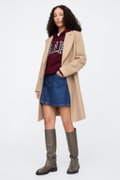 Gap Logo Fleece Kadın Fermuarlı Sweatshirt MURDUM