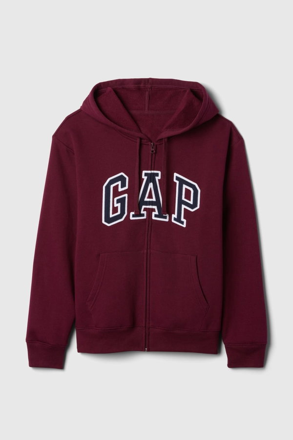 Gap Logo Fleece Kadın Fermuarlı Sweatshirt MURDUM