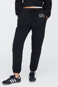 Gap Logo Jogger Fleece Kadın Eşofman Altı SIYAH
