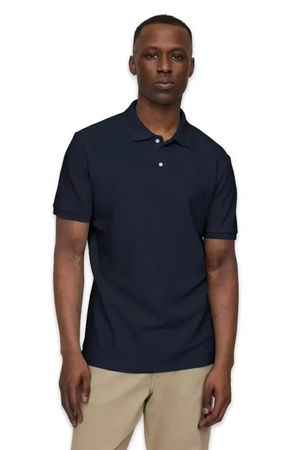 Gap Polo Yaka Erkek T-shirt LACIVERT
