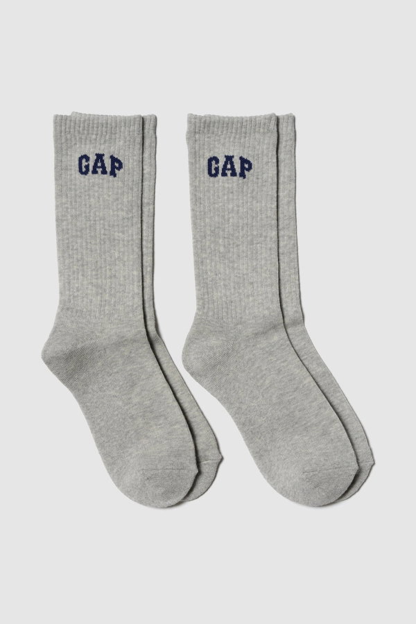 Gap Studio Crew 2li Erkek Çorap GRI