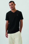 Gap V Yaka Erkek T-shirt SIYAH