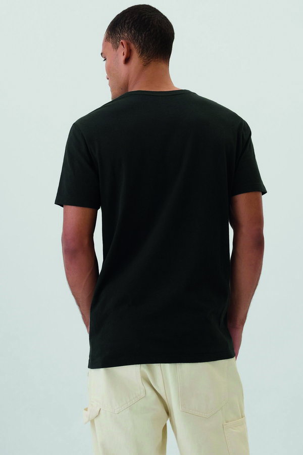 Gap V Yaka Erkek T-shirt SIYAH