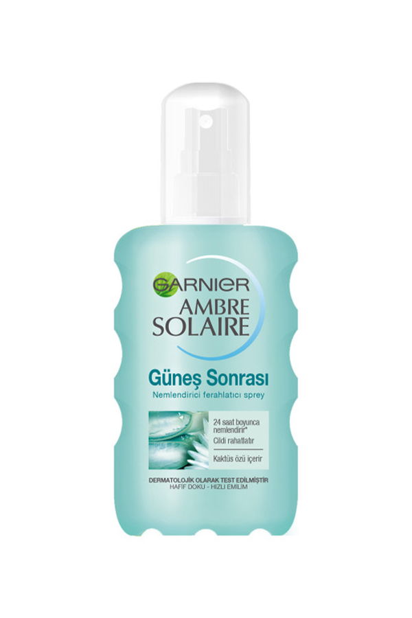Garnier Ambre Solaire Güneş Sonrası Nemlendirici Ferahlatıcı Sprey 200ML STD Garnier Ambre Solaire Güneş Sonrası Nemlendirici Ferahlatıcı Sprey 200ML STD