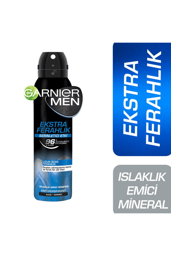 Garnier Men Ekstra Ferahlık Aerosol STD Garnier Men Ekstra Ferahlık Aerosol STD