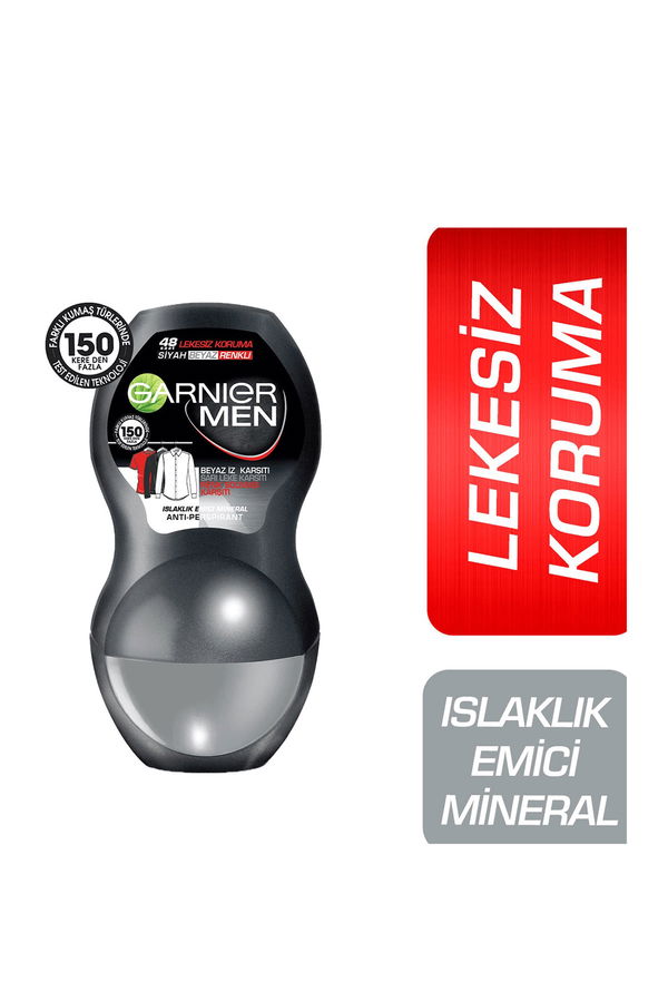 Garnier Men Lekesiz Koruma Roll On STD Garnier Men Lekesiz Koruma Roll On STD