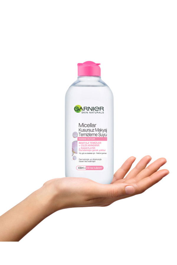 Garnier Micellar Kusursuz Makyaj Temizleme Suyu 400ML STD Garnier Micellar Kusursuz Makyaj Temizleme Suyu 400ML STD
