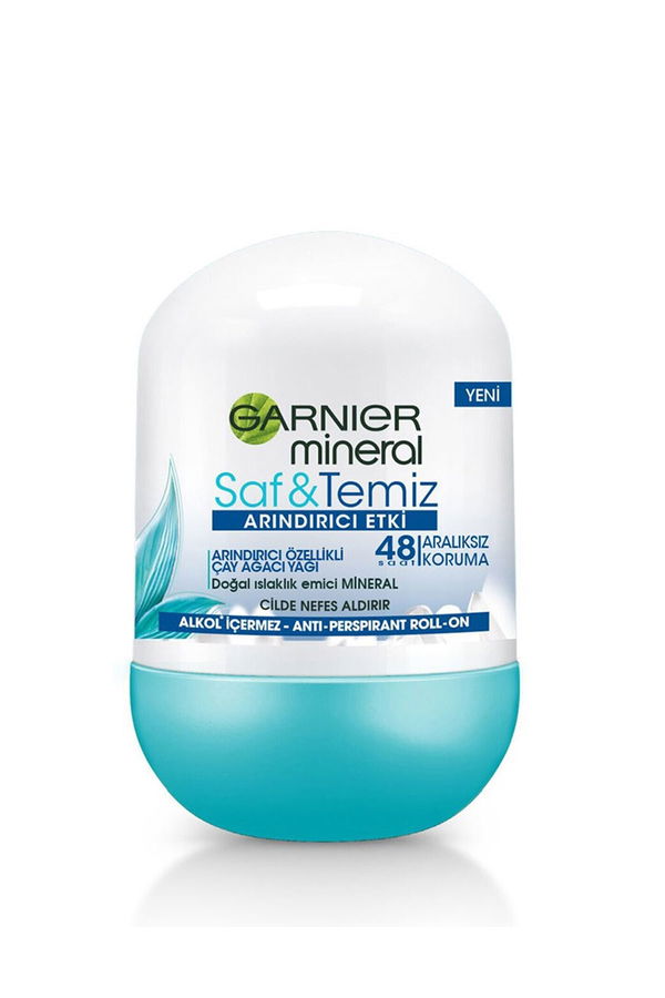 Garnier Mineral Saf&Temiz Roll-On STD Garnier Mineral Saf&Temiz Roll-On STD