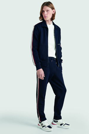Tommy Hilfiger Şeritli Erkek Eşofman Altı LACİVERT Tommy Hilfiger Şeritli Erkek Eşofman Altı LACİVERT