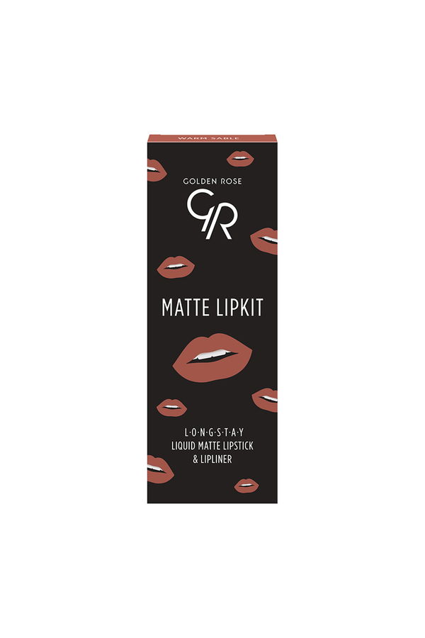 Golden Rose Matte Lıp Kıt Marm Sable STD