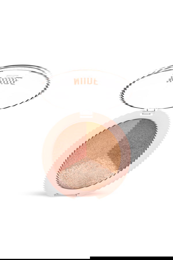 Golden Rose Nude Look Baked Trıo Face Pudra STD Golden Rose Nude Look Baked Trıo Face Pudra STD