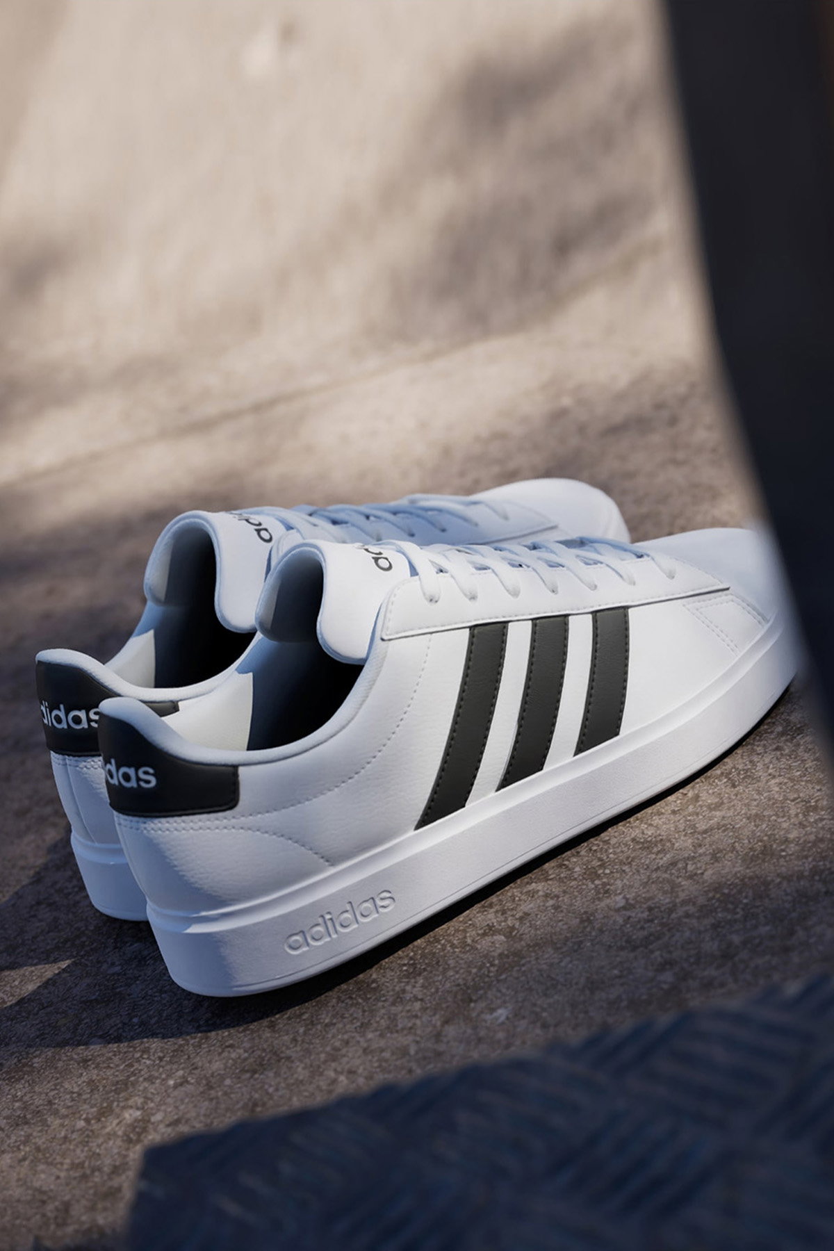 Adidas Grand Court 2.0 Erkek Spor Ayakkabı BEYAZ