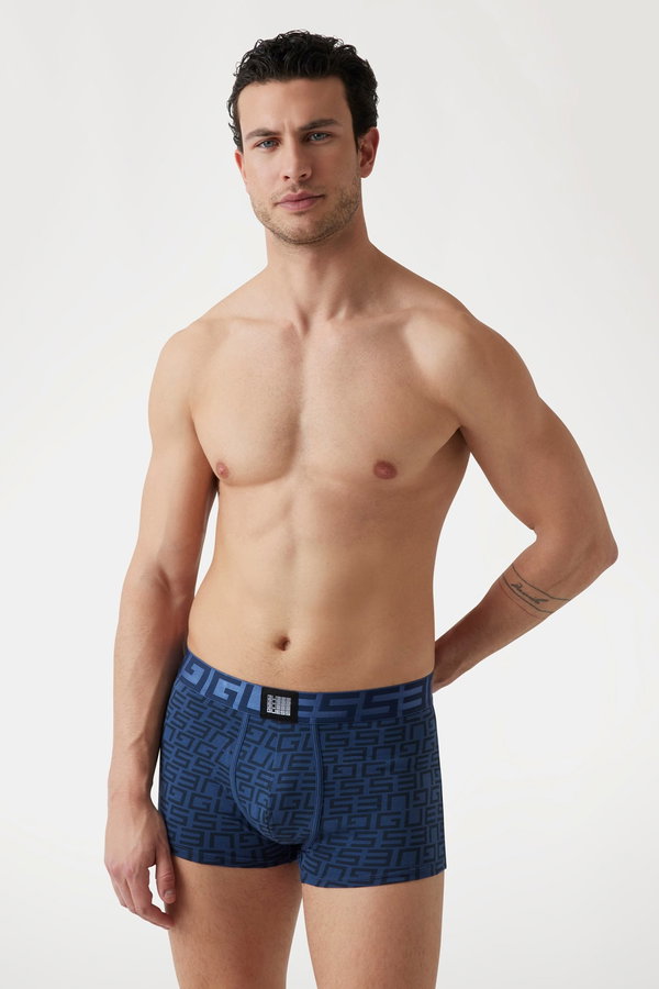 Guess 3lü Erkek Boxer LACIVERT