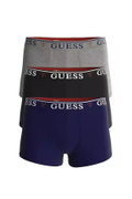 Guess 3lü Erkek Boxer LACIVERT